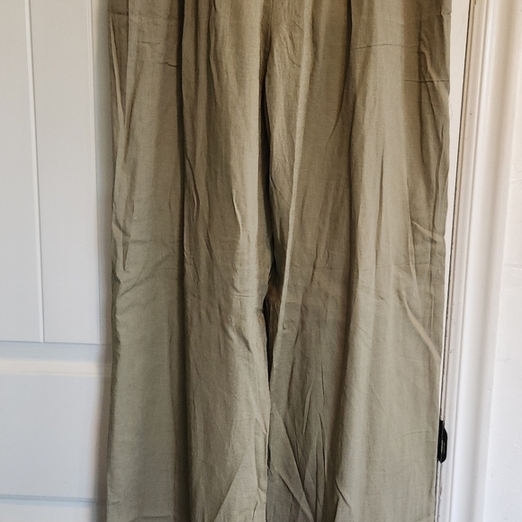 Dynamite linen wide leg pants - Picture 4 of 5